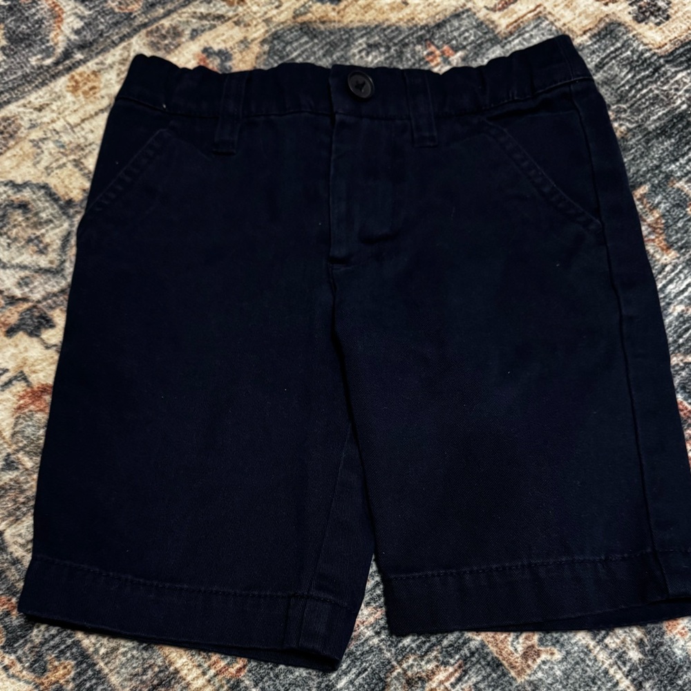 2/$10 Cat & Jack Navy Blue Uniform Shorts